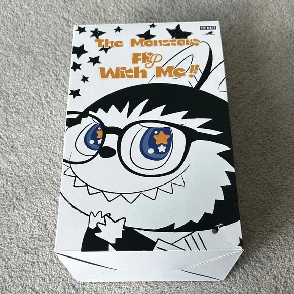 Popmart The Monsters Flip With Me Labubu Large Brand New in UnOpened Box - Picture 2 of 12